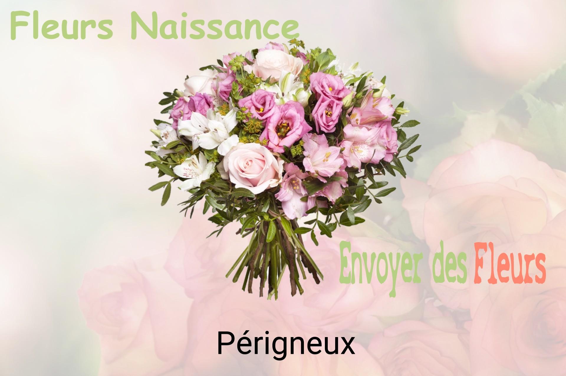 Bouquet de fleurs de naissance livré à Périgneux